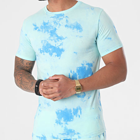 Jogging tie and dye bleu cheap