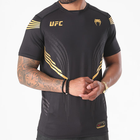 Venum - Camiseta UFC Authentic Fight Night 00006 Negro Oro