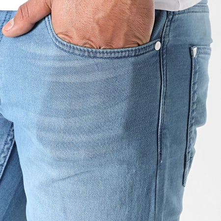 Indicode Jeans - Short Jean Commercial Bleu Denim