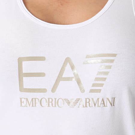 EA7 Emporio Armani - Débardeur Femme 3KTH63-TJ12Z Blanc