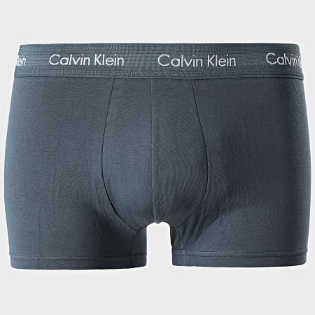 Calvin Klein - Lot De 3 Boxers Cotton Stretch U2664G Bleu