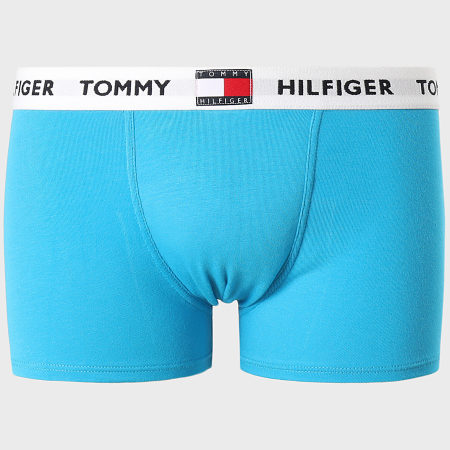 Tommy Hilfiger - Set di 2 boxer per bambini 0289 Navy Turchese