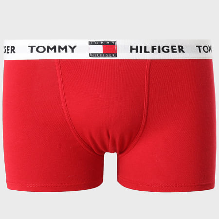 Tommy Hilfiger - Lot De 2 Boxers Enfant 0289 Gris Chiné Rouge
