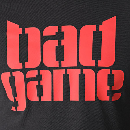 Zesau - Tee Shirt Bad Game Noir Rouge