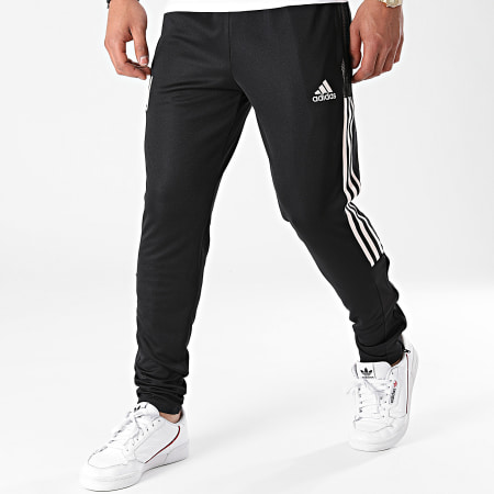 Adidas Sportswear - Pantalon Jogging A Bandes Juventus GK8607 Noir