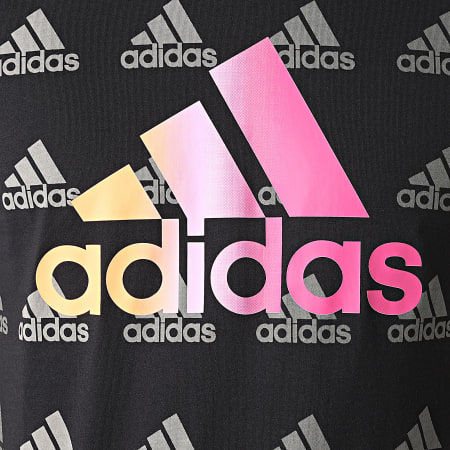 Adidas Sportswear - Tee Shirt Favs GK9588 Noir