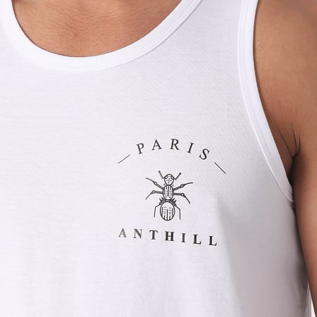 Anthill - Débardeur Chest Logo Blanc