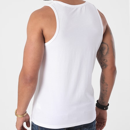 Anthill - Camiseta de tirantes con logotipo en el pecho Blanco