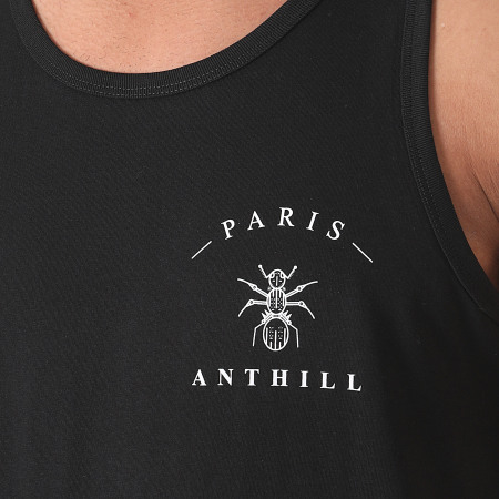 Anthill - Débardeur Chest Logo Noir Blanc