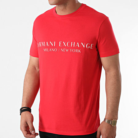 Armani Exchange - Tee Shirt 8NZT72-Z8H4Z Rouge