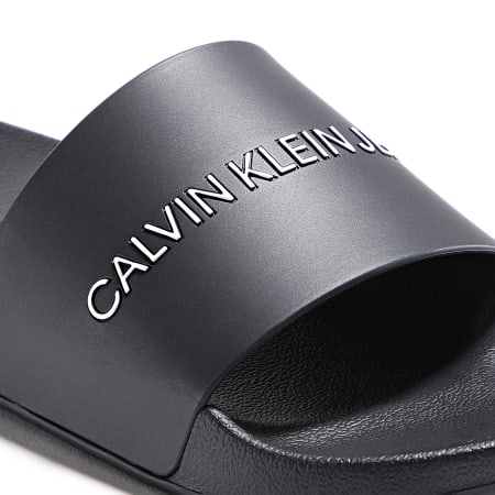 Calvin Klein - Claquettes Slide Institutional 0062 Black
