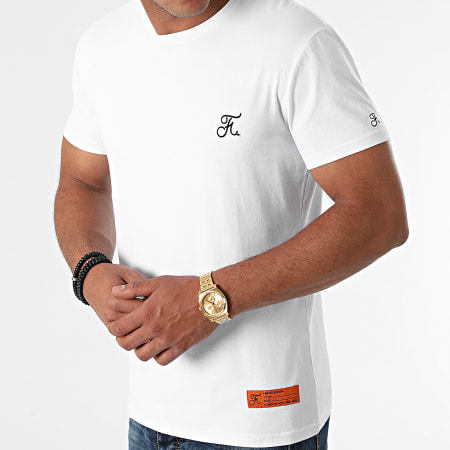 Final Club - Premium Fit Camiseta Con Bordado 696 Blanco