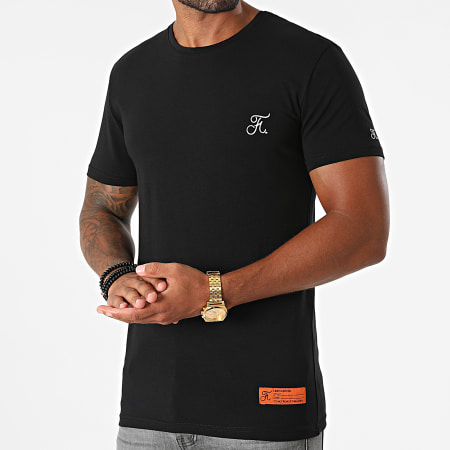Final Club - Premium Fit Camiseta Con Bordado 697 Negro