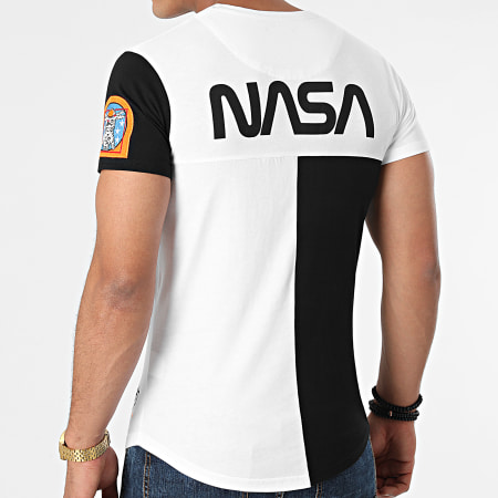 Final Club - Camiseta Oversize Nasa Half Limited Edition 576 Negro Blanco