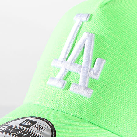 New Era - Casquette Trucker Enfant 9Forty Tonal Mesh 60137603 Los Angeles Dodgers Vert Fluo