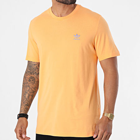 adidas LOUNGEWEAR Adicolor Essentials Trefoil T-Shirt - Orange | adidas  Deutschland