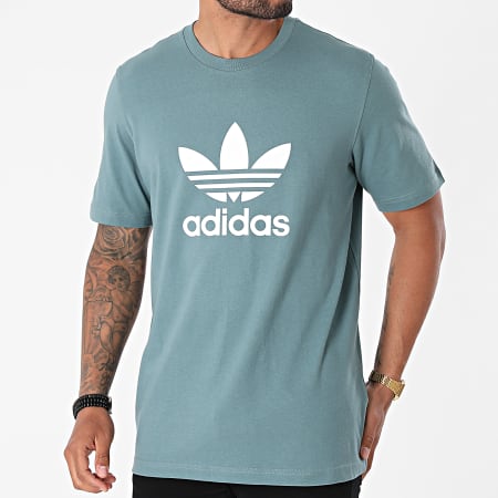Adidas Originals - Tee Shirt Trefoil GN3483 Vert