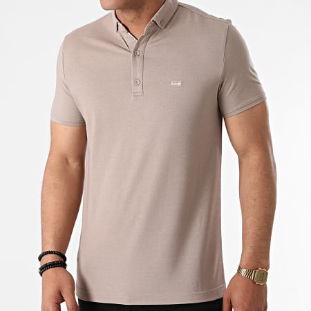 Classic Series - Polo Manches Courtes 1104 Taupe
