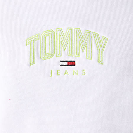 Tommy Jeans - Sweat Crewneck Lightweight Tommy 0627 Blanc