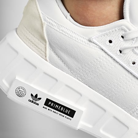 Adidas Originals - Baskets Geodiver Primeblue FX5079 Cloud White Core Black