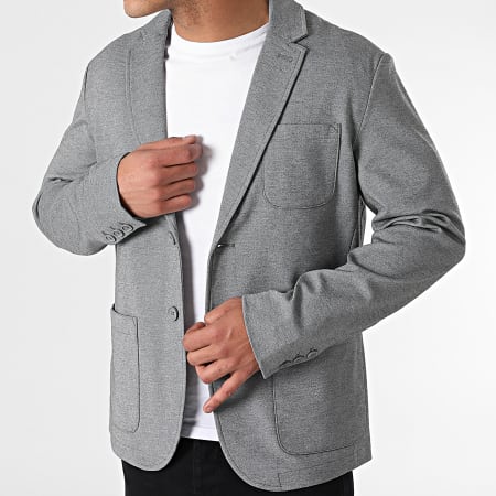 Only And Sons - Veste Blazer Mark Gris Chiné