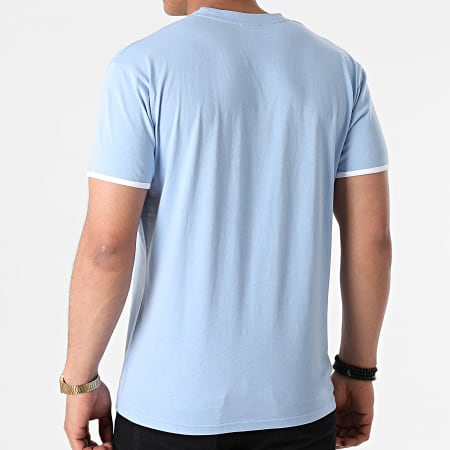 Wrung - Tee Shirt Block Bleu Clair