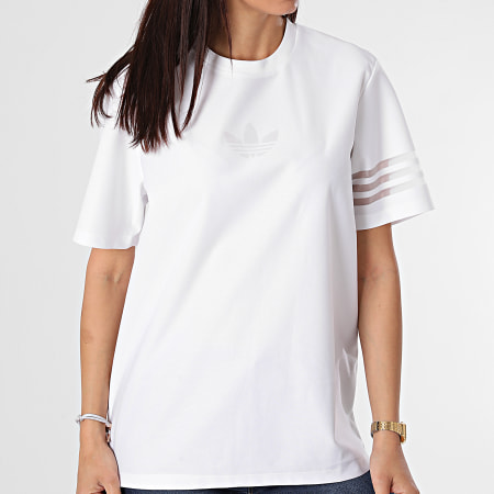 Adidas Originals - Tee Shirt Femme GN3206 Blanc