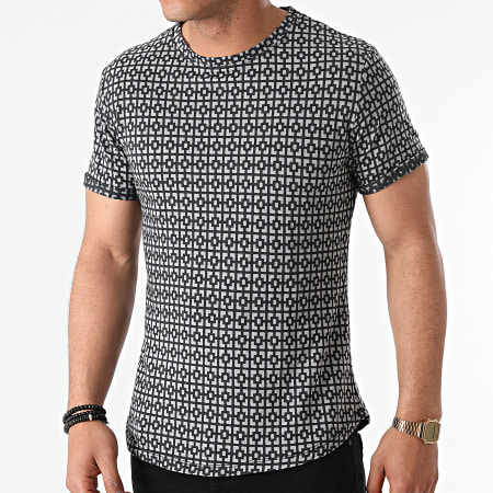 Uniplay - T791 Camiseta oversize gris antracita