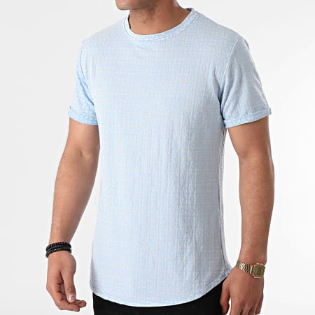 Uniplay - Tee Shirt Oversize T791 Bleu Clair