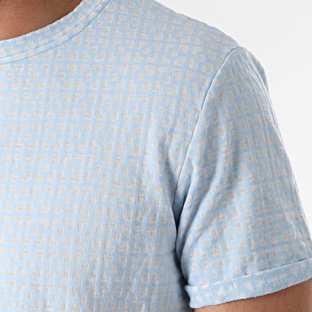Uniplay - Tee Shirt Oversize T791 Bleu Clair