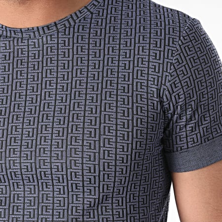 Uniplay - Tee Shirt Oversize UY643 Bleu Renaissance