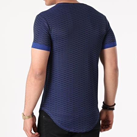 Uniplay - Tee Shirt Oversize UY645 Bleu Marine