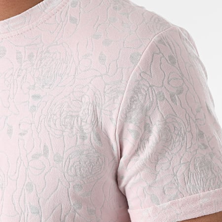 Uniplay - Tee Shirt Oversize T792 Rose Floral