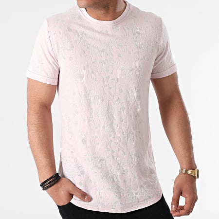 Uniplay - Tee Shirt Oversize T792 Rose Floral