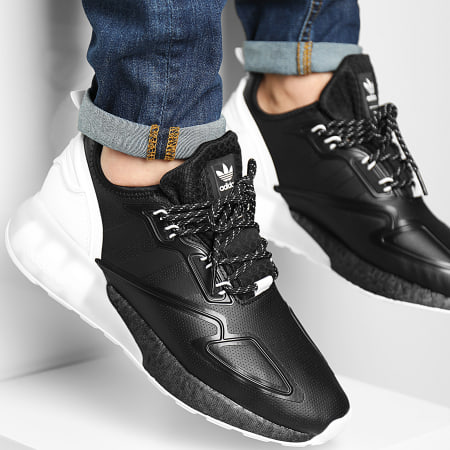 Adidas Originals - Zapatillas ZX 2K Boost S42835 Core Black Footwear White