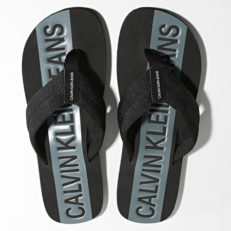 Calvin Klein - Tongs Beach Sandal Webbing 0072 Black