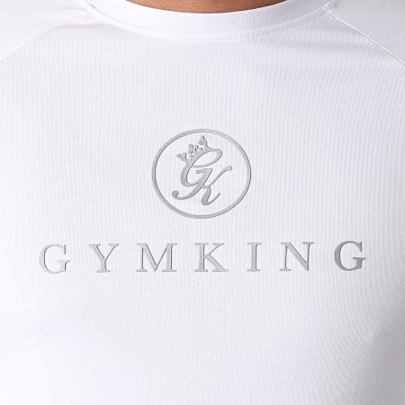 Classic Series - Camiseta reflectante Sport Pro Logo Blanco