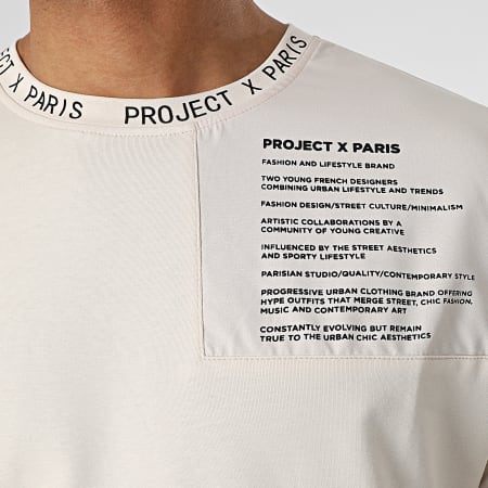 Project X Paris - Tee Shirt 2110149 Beige