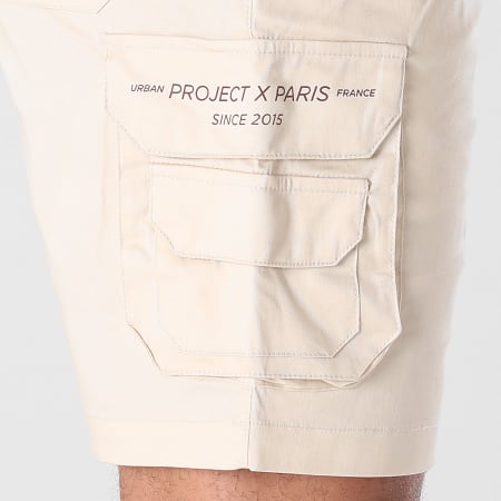 Project X Paris - Short Cargo 2140225 Beige