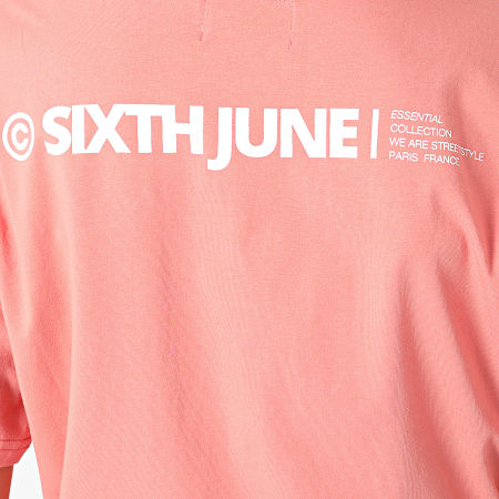 Sixth June - Tee Shirt Femme W32948VTS Orange