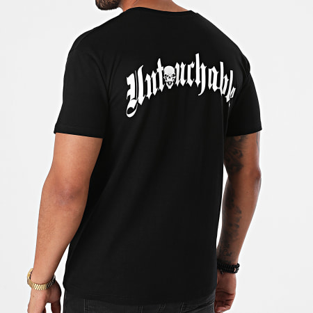 Untouchable - Tee Shirt New Logo Noir Blanc Rouge