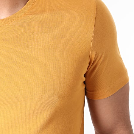 Armita - Camiseta cuello pico TV-350 Amarillo mostaza