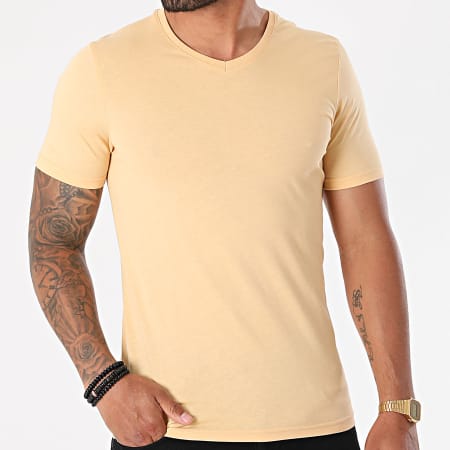 Armita - Camiseta cuello pico TV-350 Beige