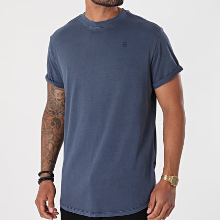 G-Star - Tee Shirt Oversize D16396-2653 Bleu Marine