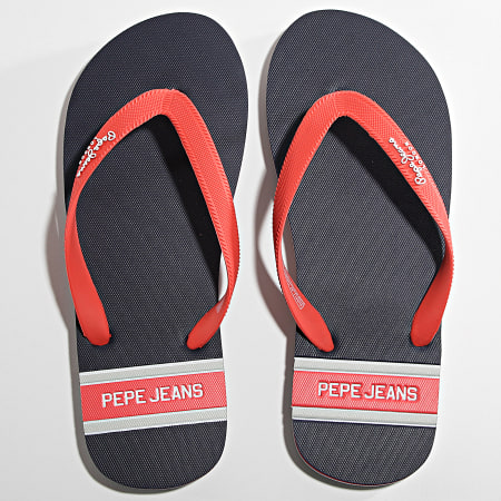 Pepe Jeans - Tongs Bay Beach PMS70096 Bleu Marine