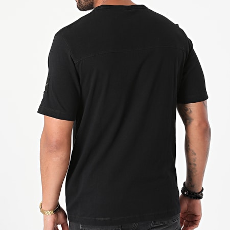 Calvin Klein - Tee Shirt Monogram Sleeve Badge 4051 Noir