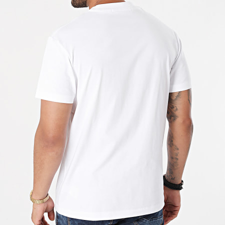 Calvin Klein - Tee Shirt Multi Palm Print 8404 Blanc