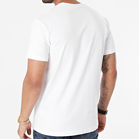 Calvin Klein - Tee Shirt Blocking Logo 8453 Blanc