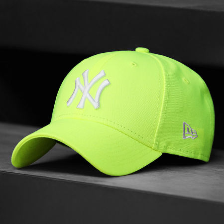 New Era - Casquette 9Forty Neon Pack 60137675 New York Yankees Jaune Fluo