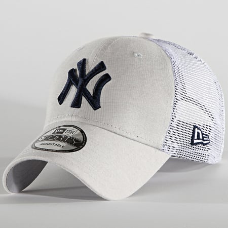 New Era - Casquette Trucker 9Forty Home Field 60137701 New York Yankees Beige Chiné